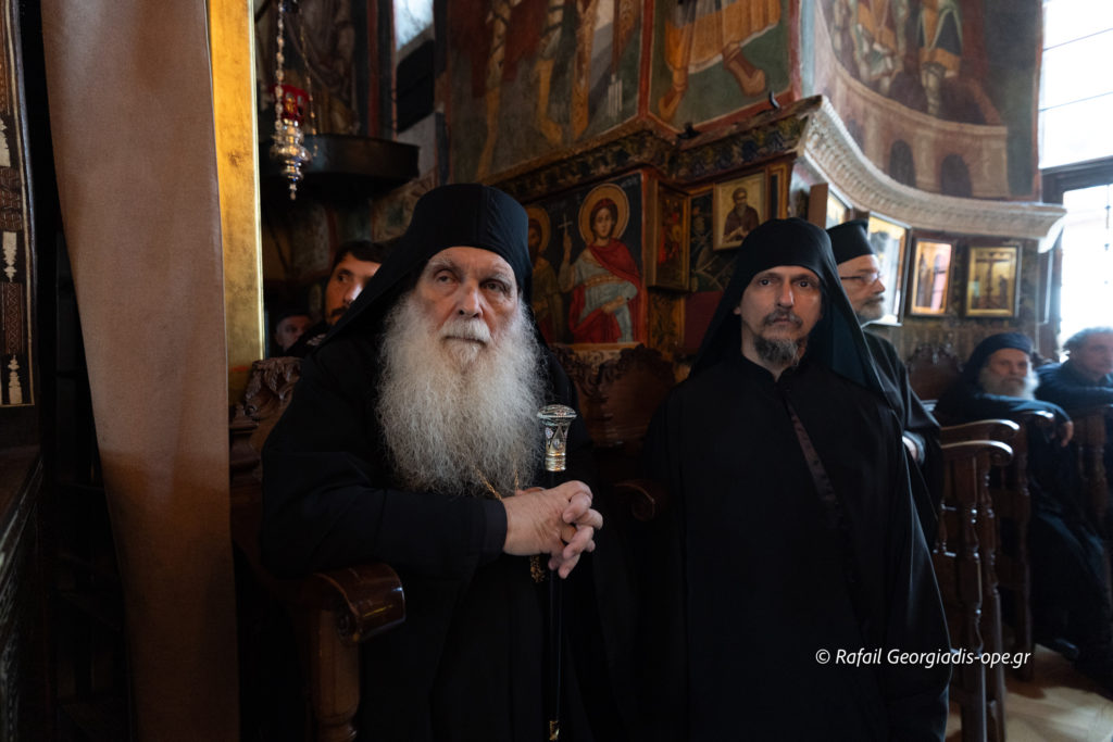 Ο Πατριάρχης Βουλγαρίας Δανιήλ επισκέφθηκε τη Μονή Βατοπαιδίου στο Άγιον Όρος - μια φωτογραφία 13
