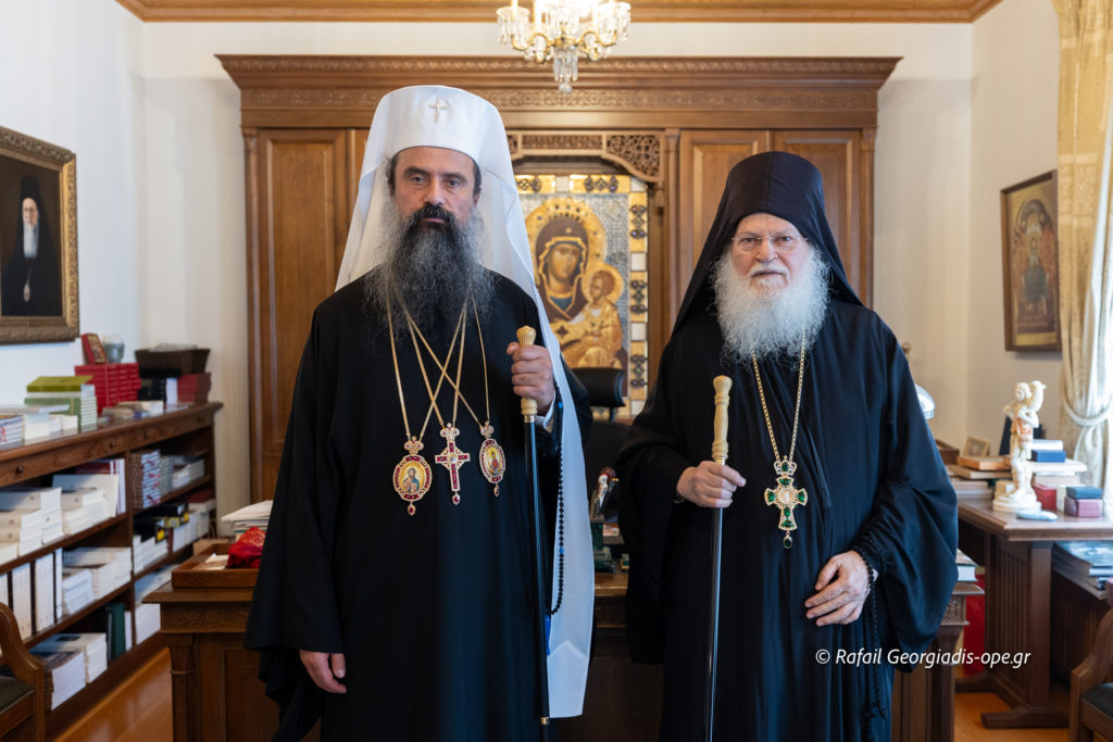 Ο Πατριάρχης Βουλγαρίας Δανιήλ επισκέφθηκε τη Μονή Βατοπαιδίου στο Άγιον Όρος - μια φωτογραφία 19