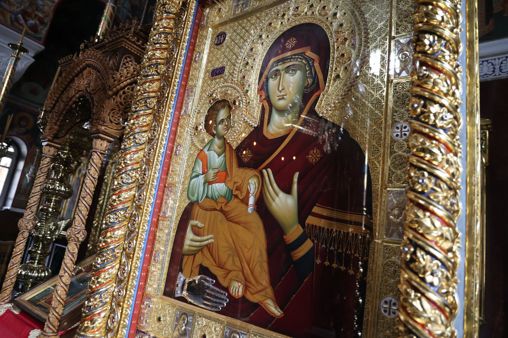 Στη Μονή Ζωγράφου ο Πατριάρχης Βουλγαρίας Δανιήλ έπειτα από μισό αιώνα - μια φωτογραφία 2