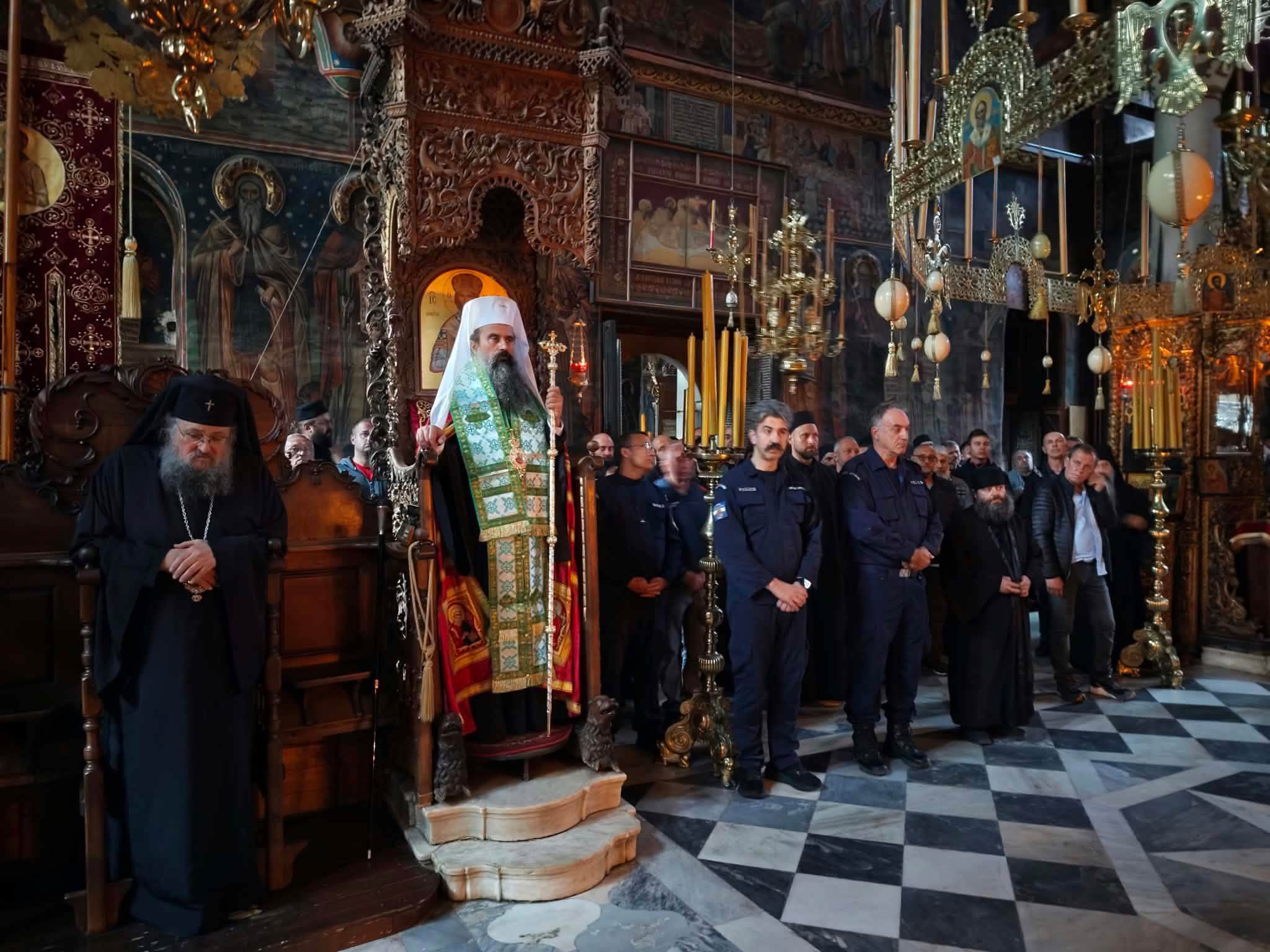 Στη Μονή Ζωγράφου ο Πατριάρχης Βουλγαρίας Δανιήλ έπειτα από μισό αιώνα - μια φωτογραφία 6