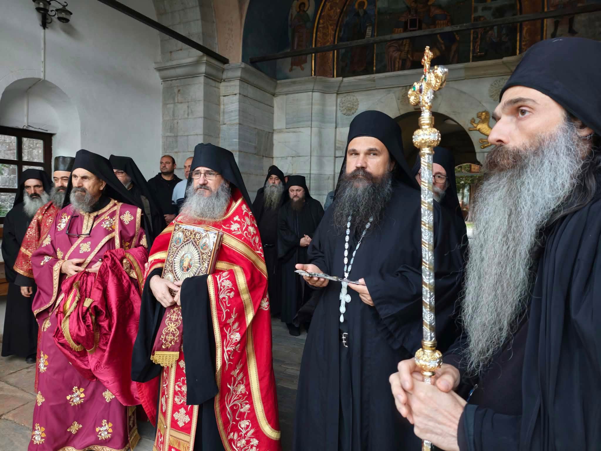 Στη Μονή Ζωγράφου ο Πατριάρχης Βουλγαρίας Δανιήλ έπειτα από μισό αιώνα - μια φωτογραφία 9