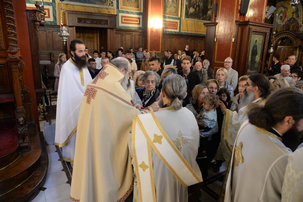 Αρχαιοπρεπής Θεία Λειτουργία του Αγίου Ιακώβου τελέστηκε στην Ευαγγελίστρια Πατρών - μια φωτογραφία 10