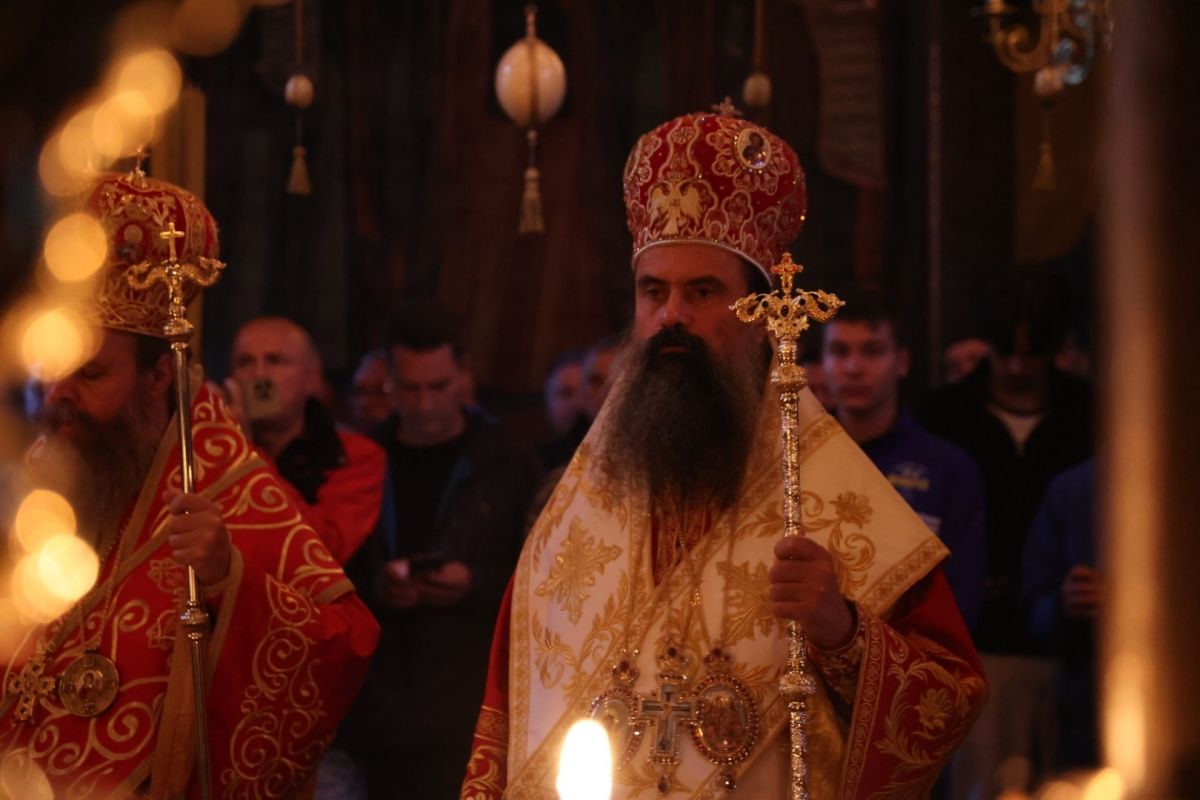 Ο Πατριάρχης Βουλγαρίας προεξήρχε Αγρυπνίας στη Μονή Ζωγράφου - μια φωτογραφία 1