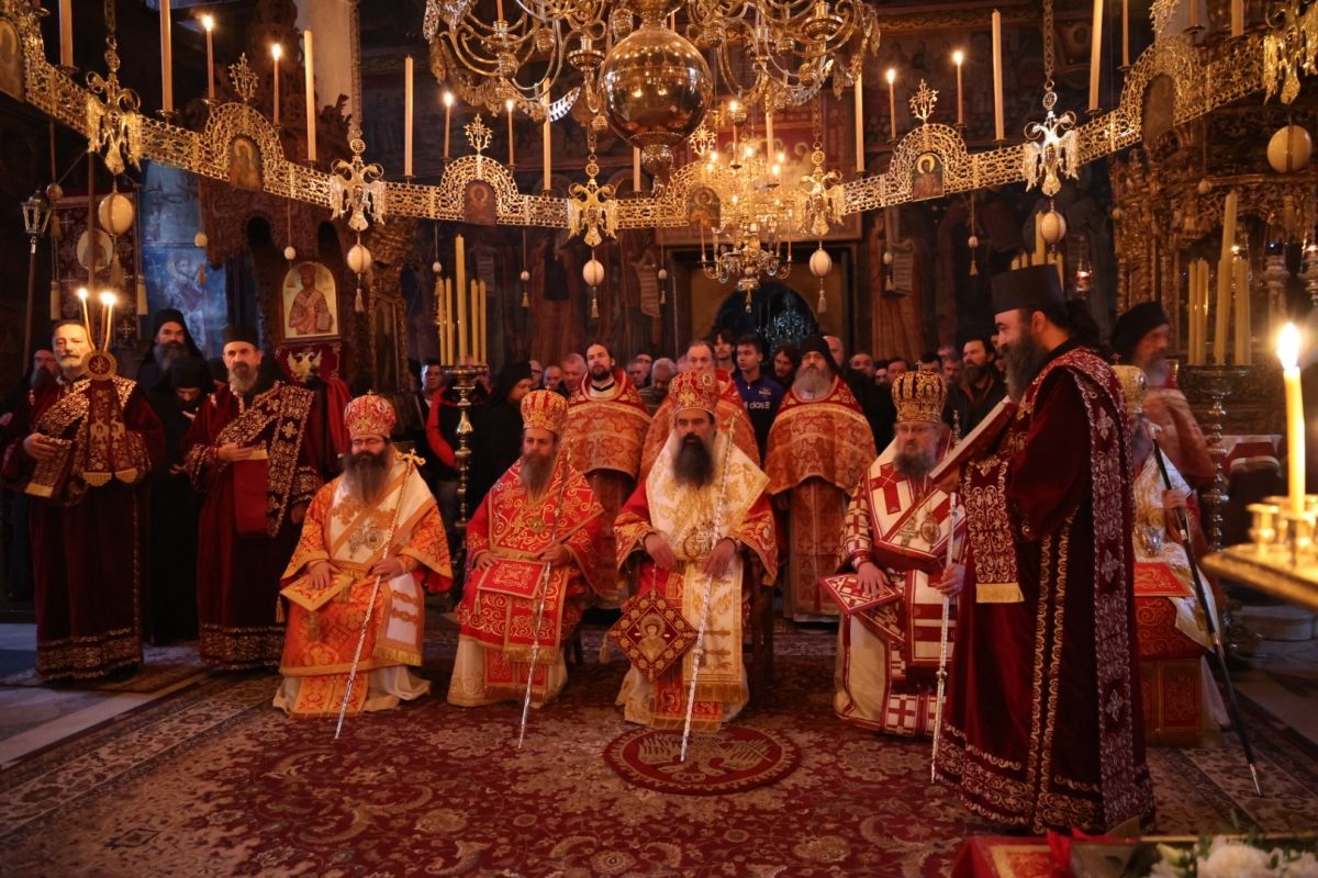 Ο Πατριάρχης Βουλγαρίας προεξήρχε Αγρυπνίας στη Μονή Ζωγράφου - μια φωτογραφία 2