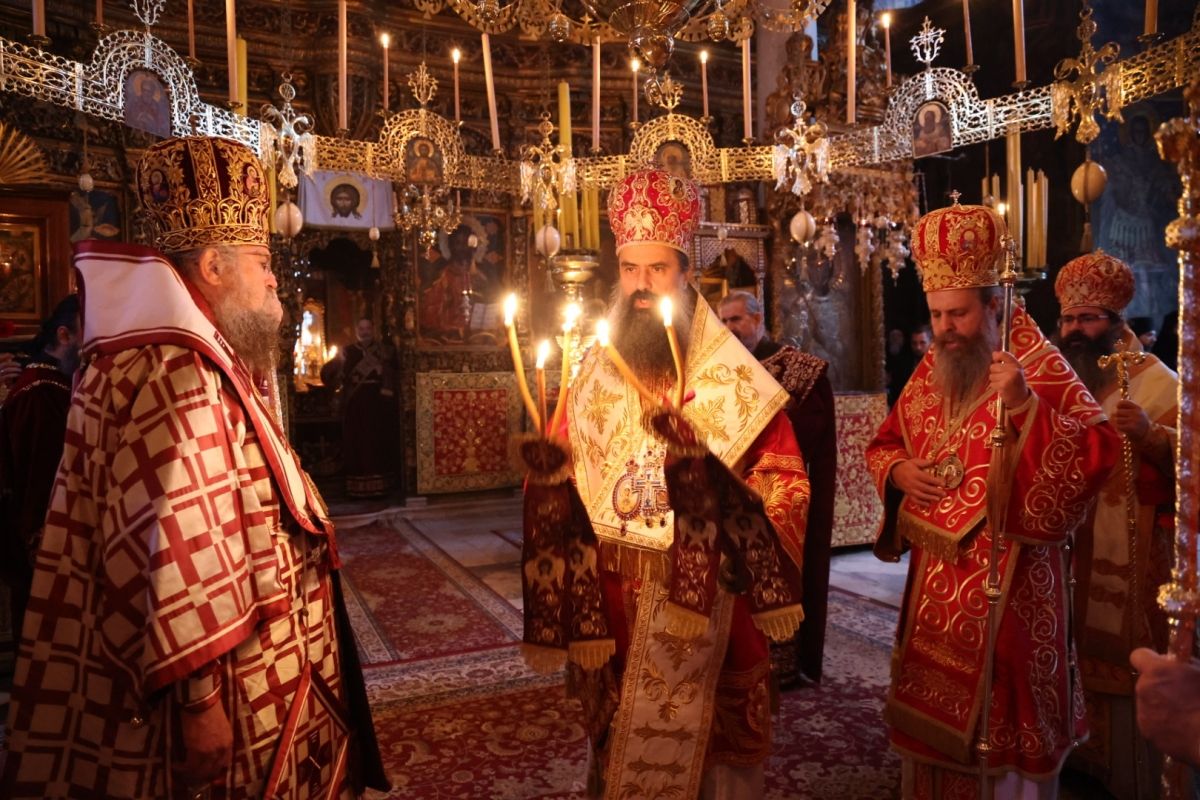 Ο Πατριάρχης Βουλγαρίας προεξήρχε Αγρυπνίας στη Μονή Ζωγράφου - μια φωτογραφία 4
