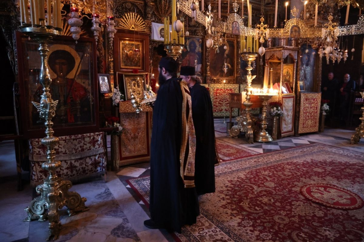 Ο Πατριάρχης Βουλγαρίας προεξήρχε Αγρυπνίας στη Μονή Ζωγράφου - μια φωτογραφία 7