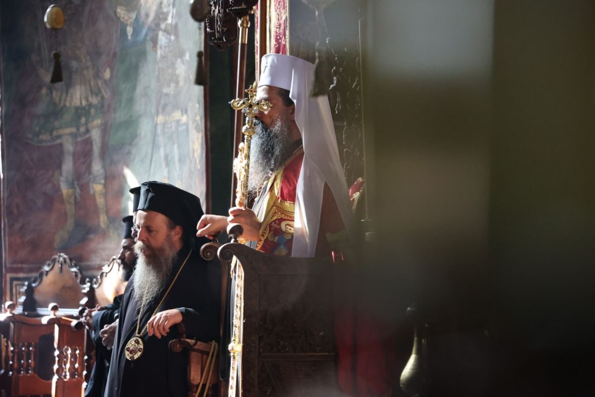 Ο Πατριάρχης Βουλγαρίας προεξήρχε Αγρυπνίας στη Μονή Ζωγράφου - μια φωτογραφία 8