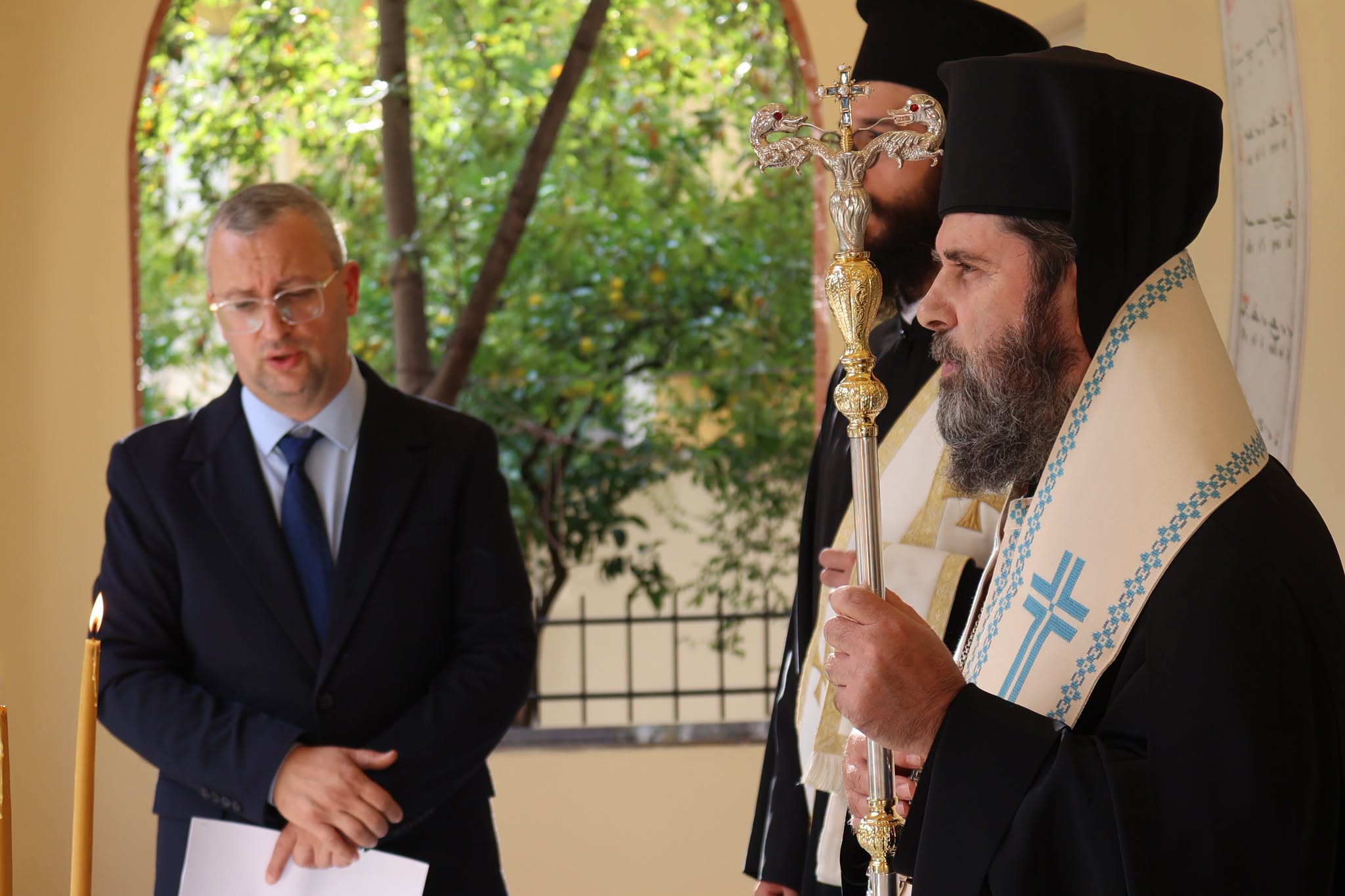 Εγκαινιάστηκε το νέο κτίριο της Σχολής Βυζαντινής Μουσικής στα Τίρανα - μια φωτογραφία 4