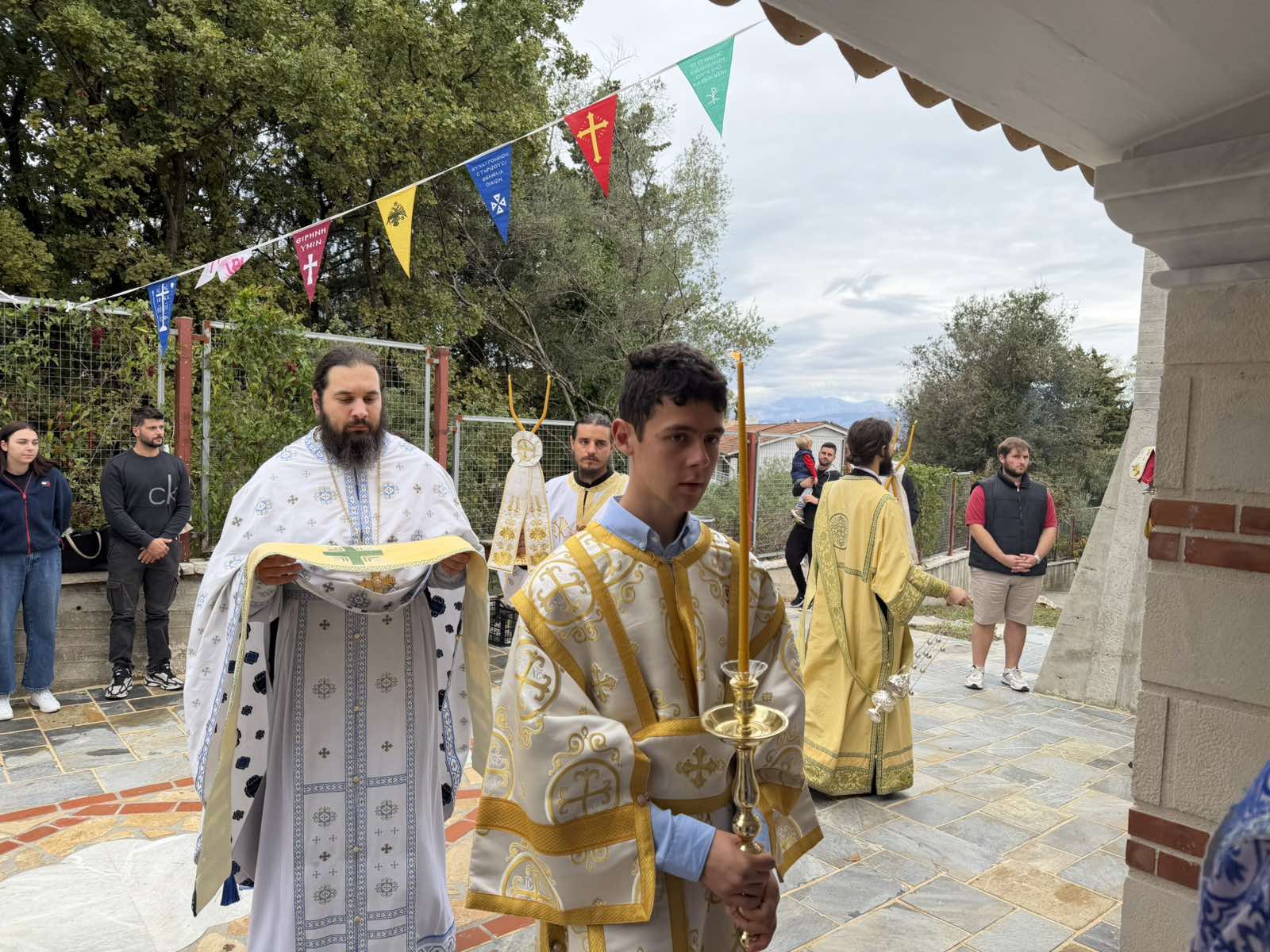 Ο Μητροπολίτης Κερκύρας τέλεσε τα Εγκαίνια του Ναού των Κατασκηνώσεων - μια φωτογραφία 5