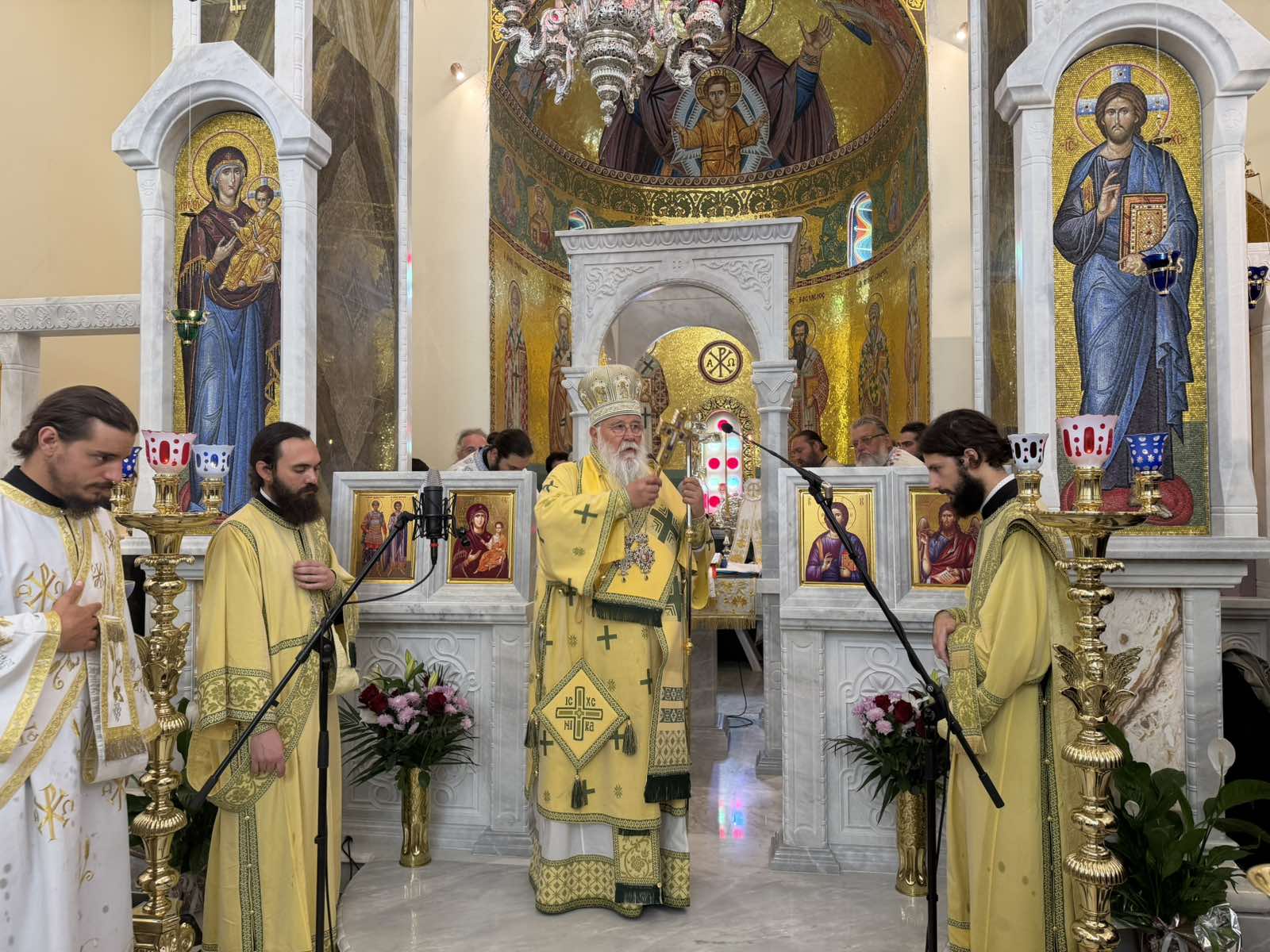 Ο Μητροπολίτης Κερκύρας τέλεσε τα Εγκαίνια του Ναού των Κατασκηνώσεων - μια φωτογραφία 7