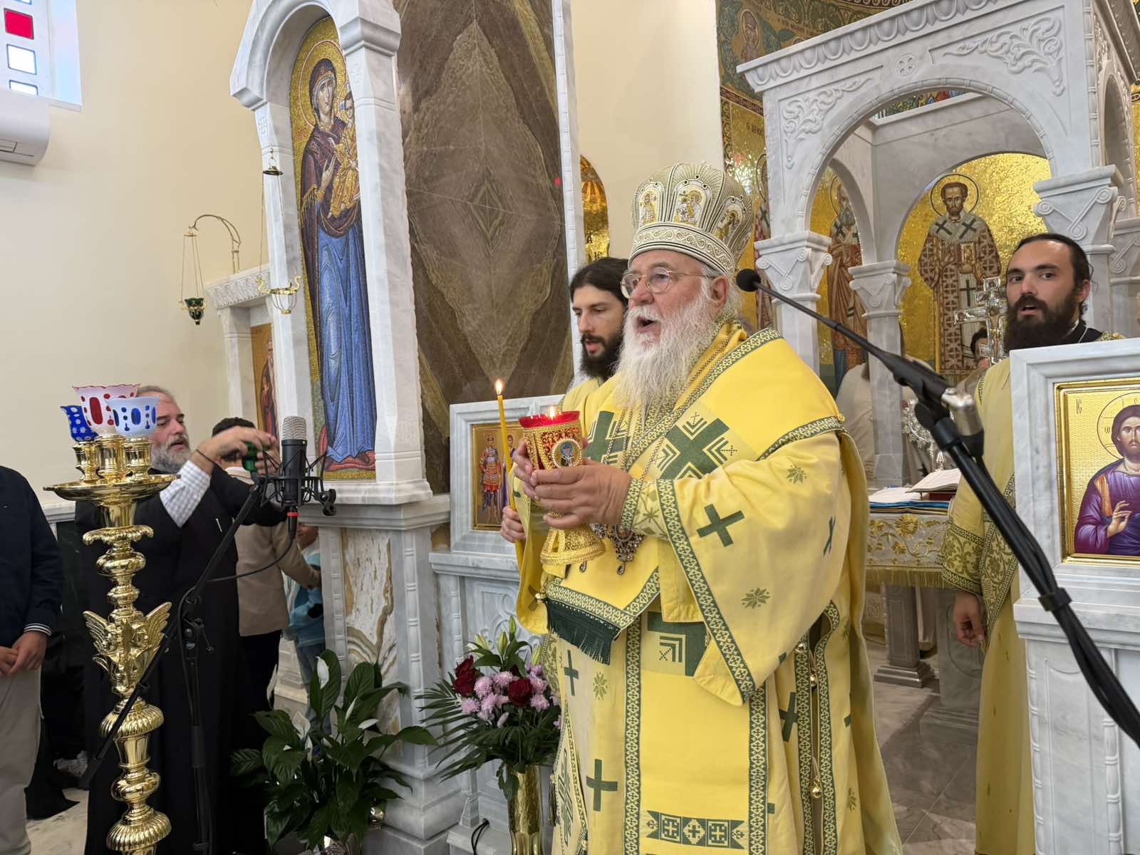 Ο Μητροπολίτης Κερκύρας τέλεσε τα Εγκαίνια του Ναού των Κατασκηνώσεων - μια φωτογραφία 8