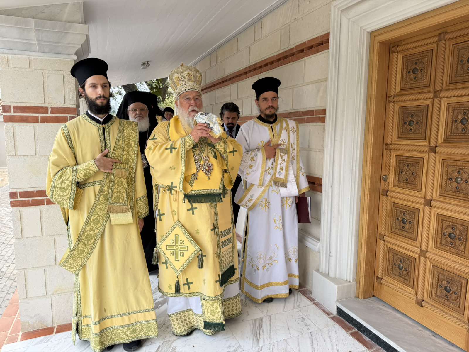 Ο Μητροπολίτης Κερκύρας τέλεσε τα Εγκαίνια του Ναού των Κατασκηνώσεων - μια φωτογραφία 14
