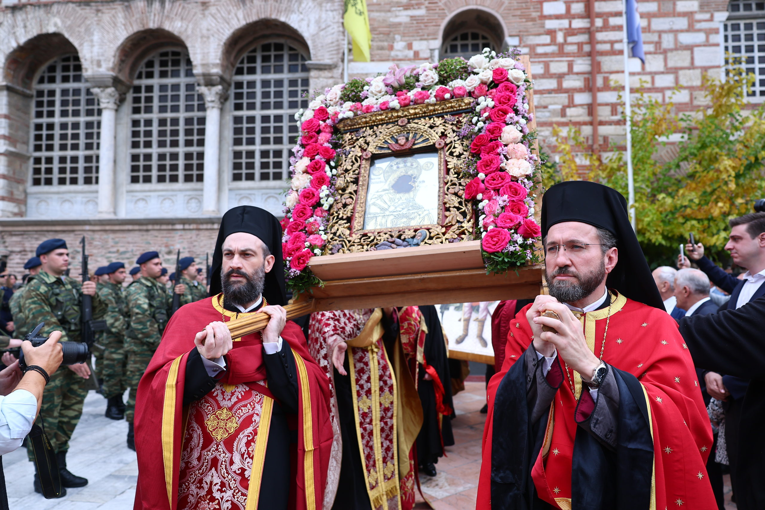 Λιτανεία των σεβασμάτων του Αγίου Δημητρίου πραγματοποιήθηκε στη Θεσσαλονίκη - μια φωτογραφία 5