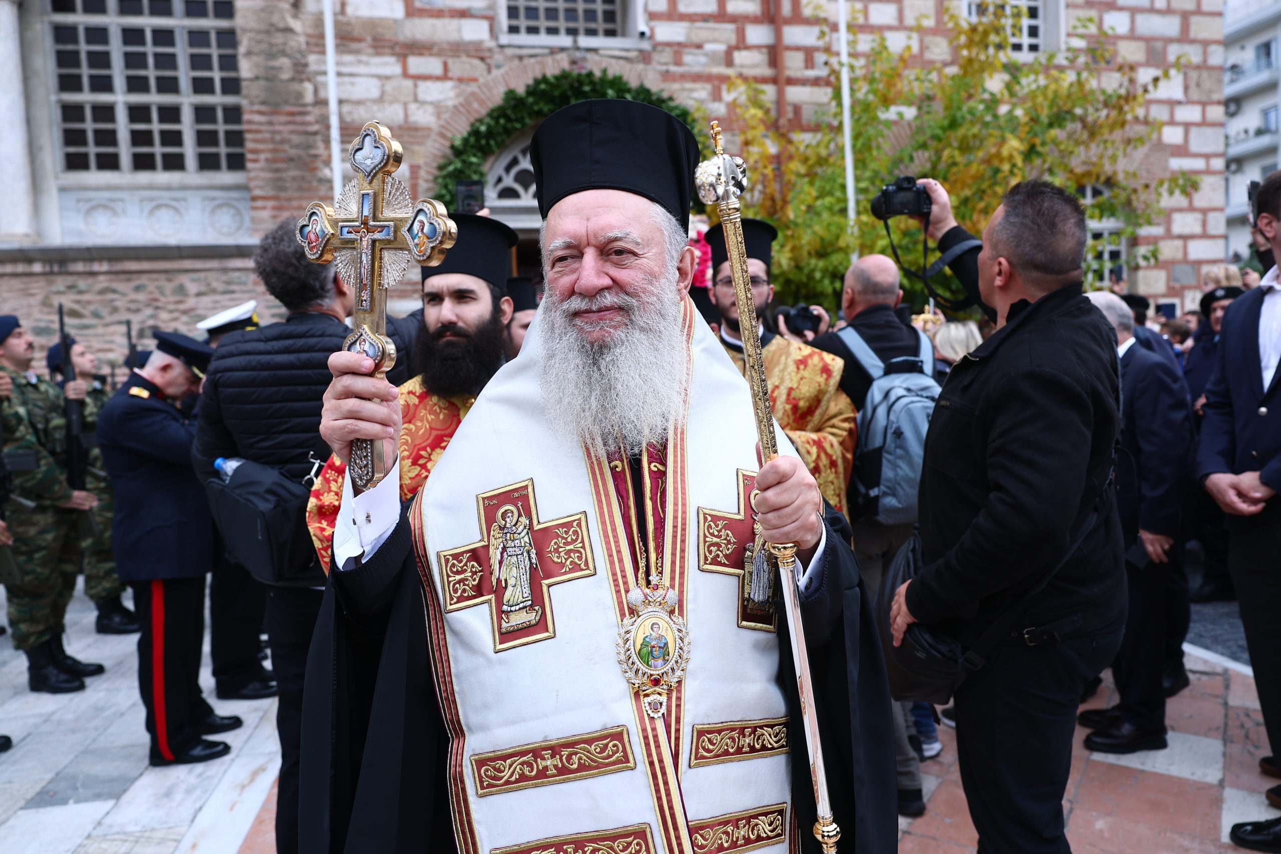 Λιτανεία των σεβασμάτων του Αγίου Δημητρίου πραγματοποιήθηκε στη Θεσσαλονίκη - μια φωτογραφία 6