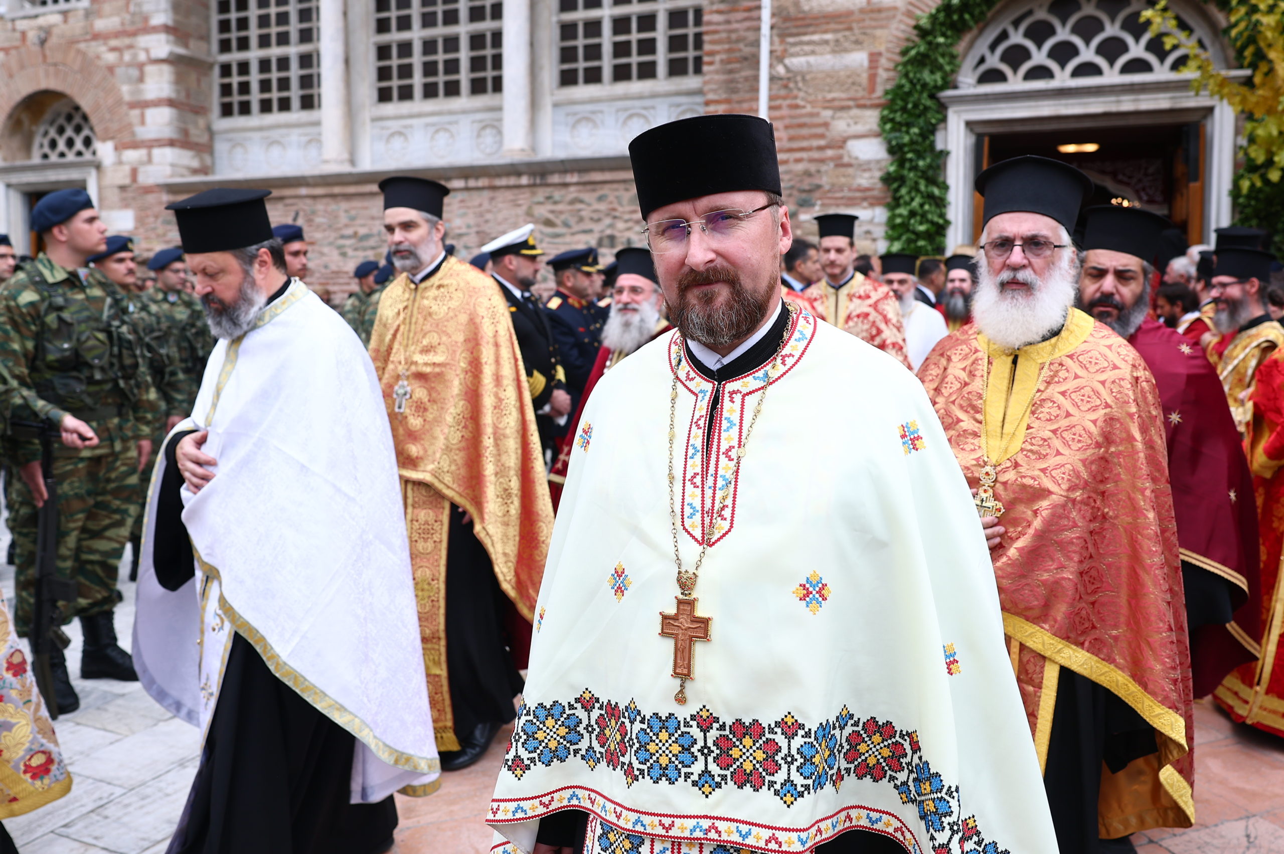 Λιτανεία των σεβασμάτων του Αγίου Δημητρίου πραγματοποιήθηκε στη Θεσσαλονίκη - μια φωτογραφία 16