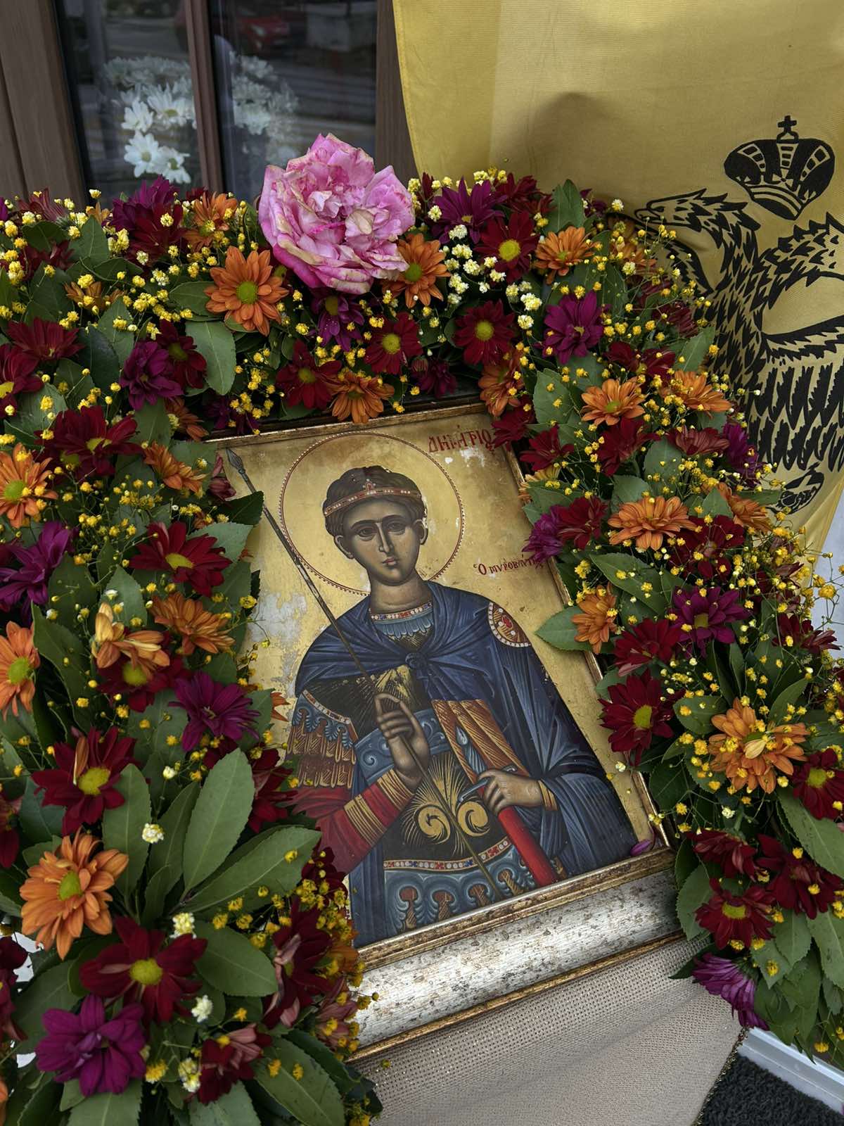 Χειροτονία πρεσβυτέρου στον πανηγυρίζοντα Ναό Αγίου Δημητρίου Φλώρινας - μια φωτογραφία 3