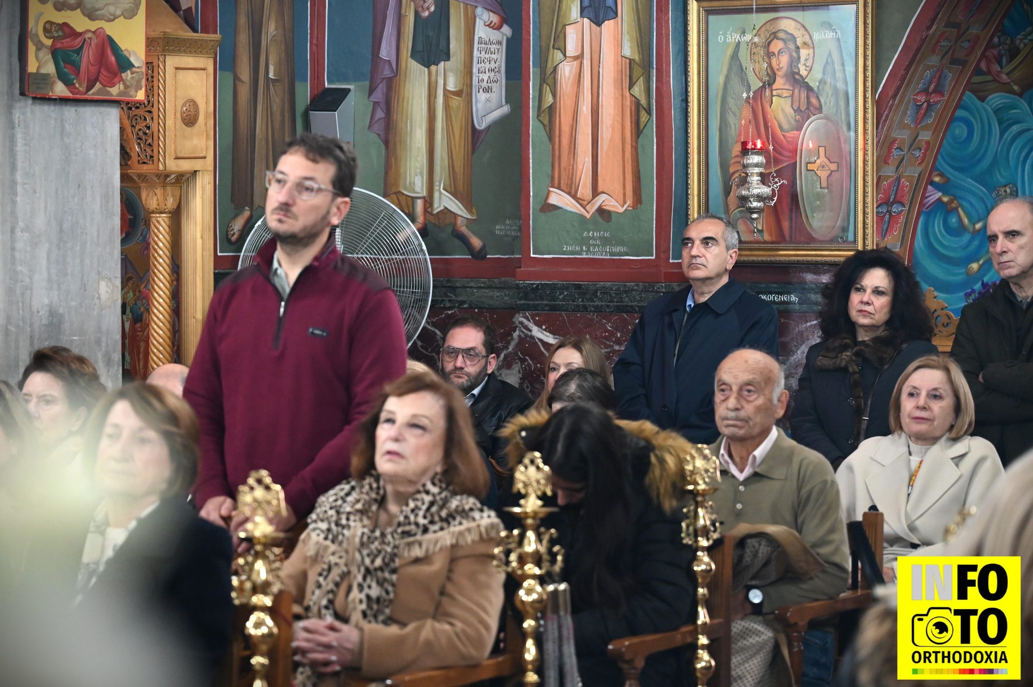 Πανηγυρική Θεία Λειτουργία για την Αγία Σκέπη τελέστηκε στην Παναγία Ελευθερώτρια  - μια φωτογραφία 3