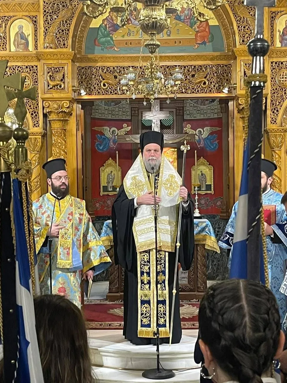 Ηράκλειο Αττικής: Λαμπρός εορτασμός της 28ης Οκτωβρίου και της Αγίας Σκέπης - μια φωτογραφία 3